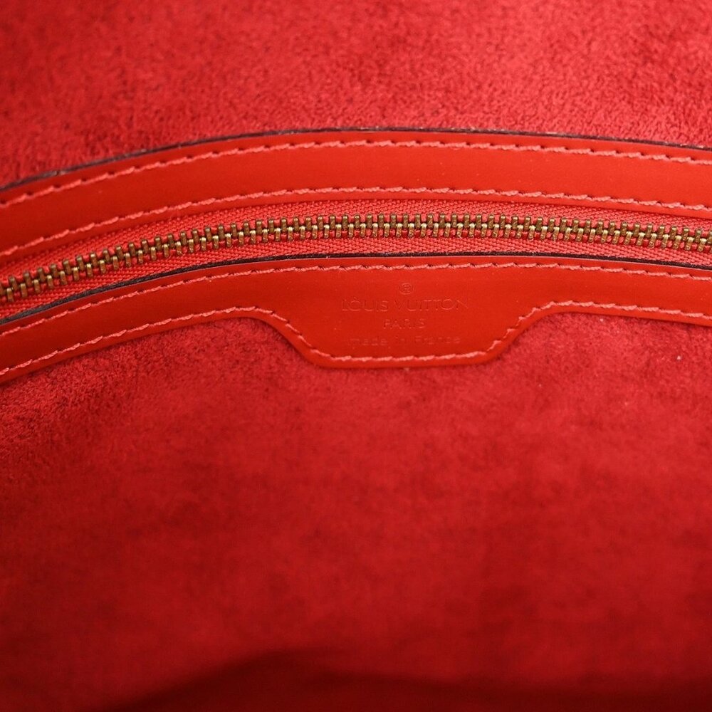 LOUIS VUITTON RED EPI LUSSAC SHOULDER BAG M52287 VI0930 NQ04590 - Picture 9 of 11